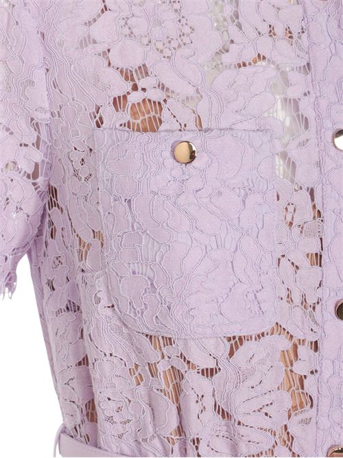 Midi Dress SELF PORTRAIT | PF25006MLILAC